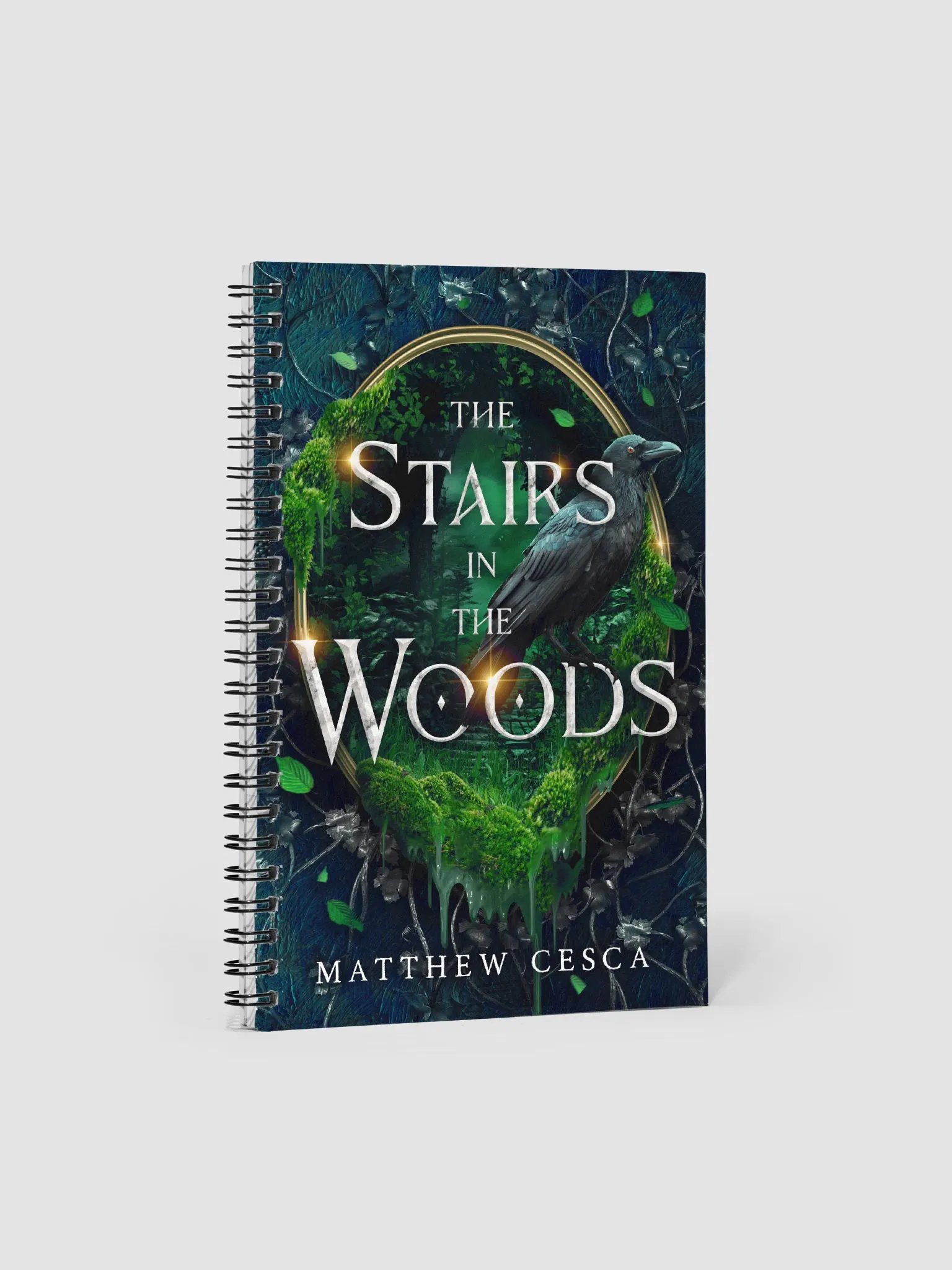The Stairs in the Woods Spiral Notebook product image (1)