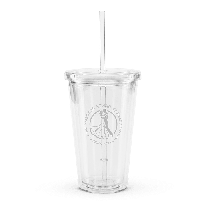 Double Wall Clear Plastic Tumbler (16 oz) product image (2)