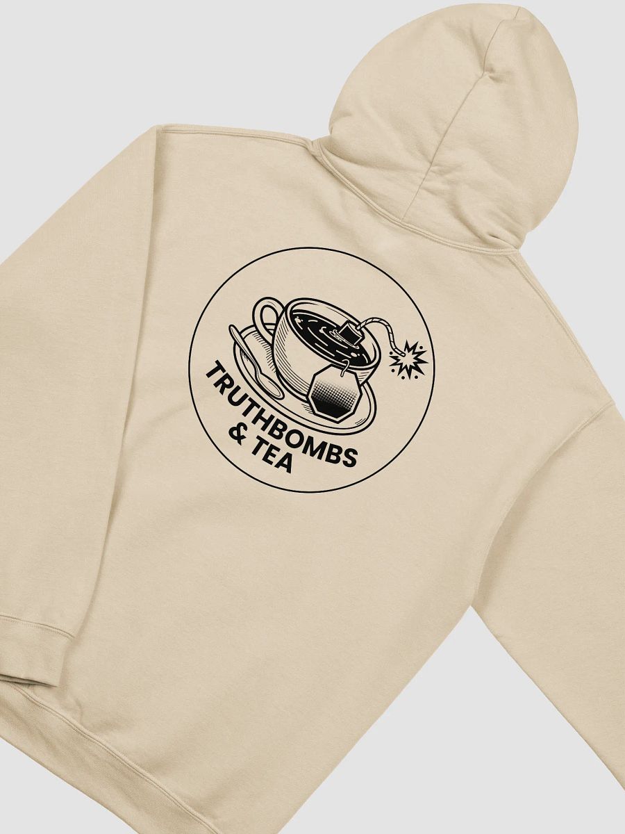 Unisex Hoodie Black Print Truthbombs & Tea Official product image (26)