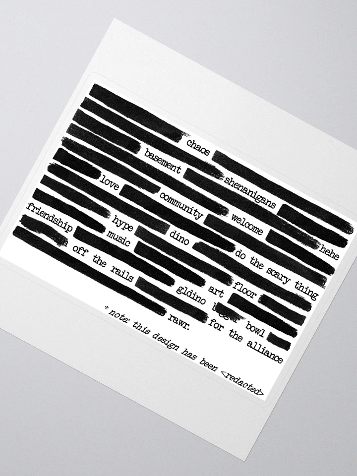 [redacted] Sticker product image (1)