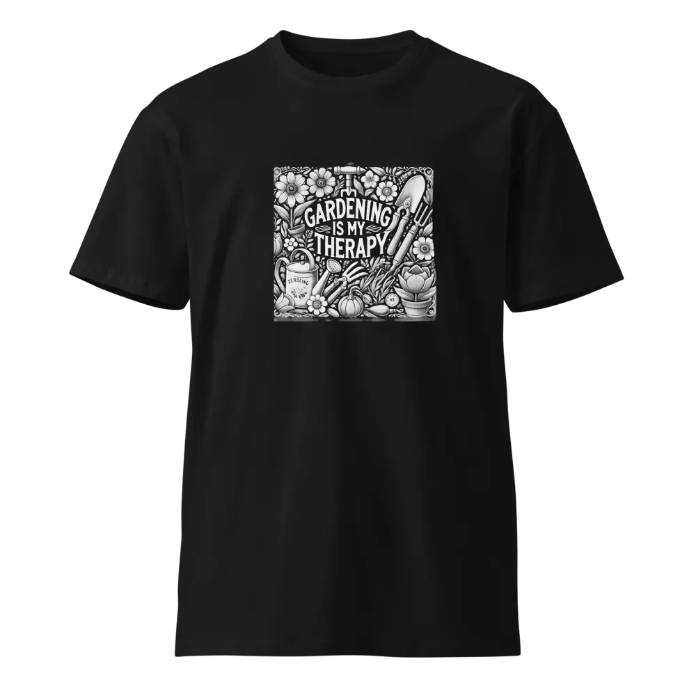 Gardening Therapy Illustrated T-Shirt product image (1)