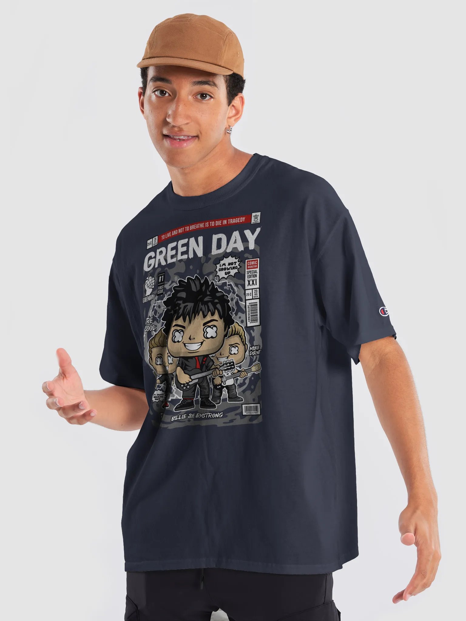 Rebel Rock Band Comic Tee by Champion® product image (8)