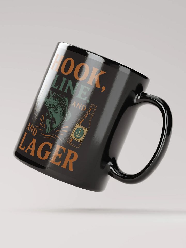Funny Mug – Hook, Line, & Lager | Fishing & Beer Gift product image (4)