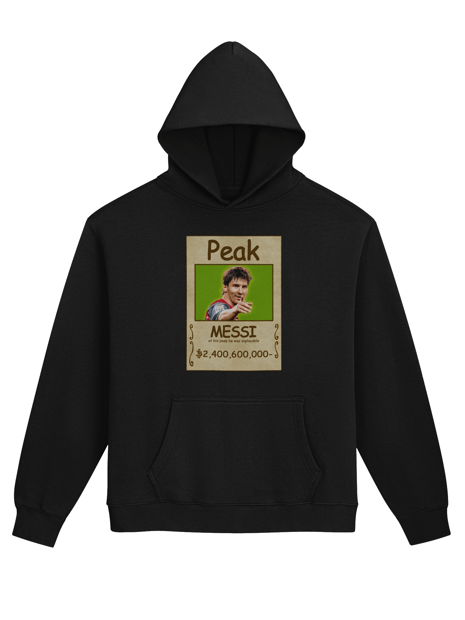 PEAK WANTED Messi Hoodie product image (1)