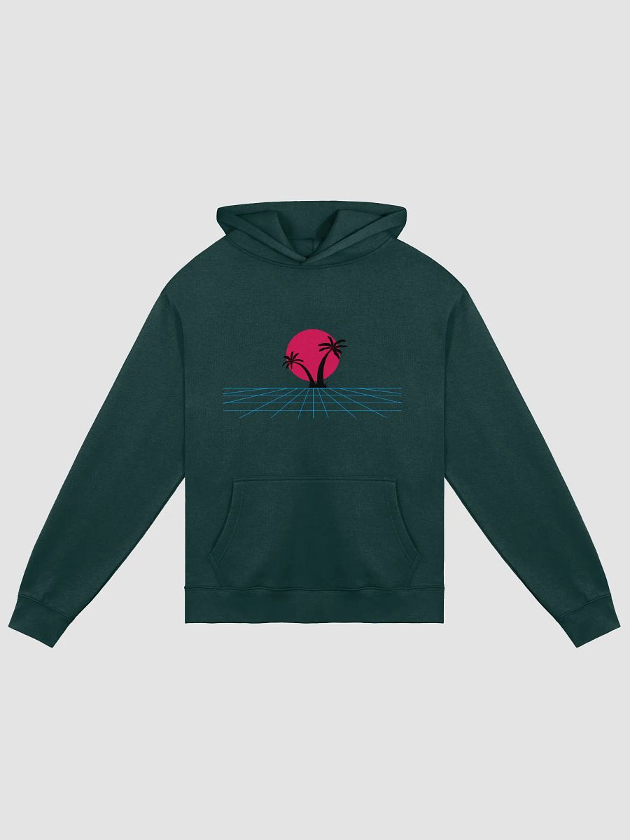 Retro-Futuristic Sunset Hoodie product image (1)