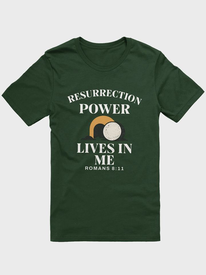 Resurrection Power Lives in Me – Christian Faith T-Shirt product image (5)