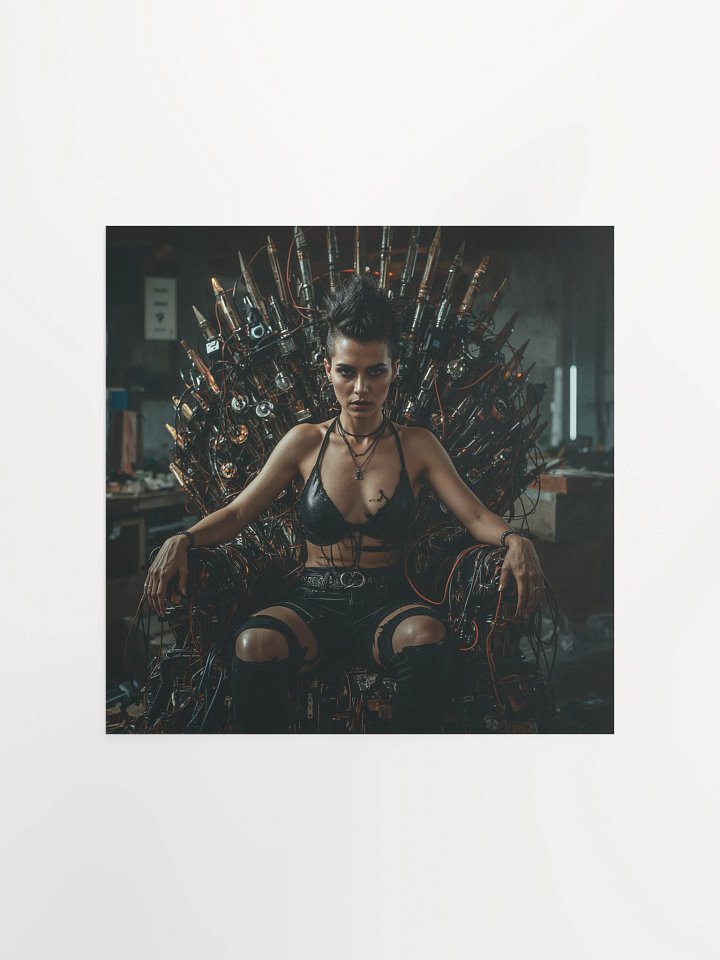 Wired Throne Matte Poster product image (1)