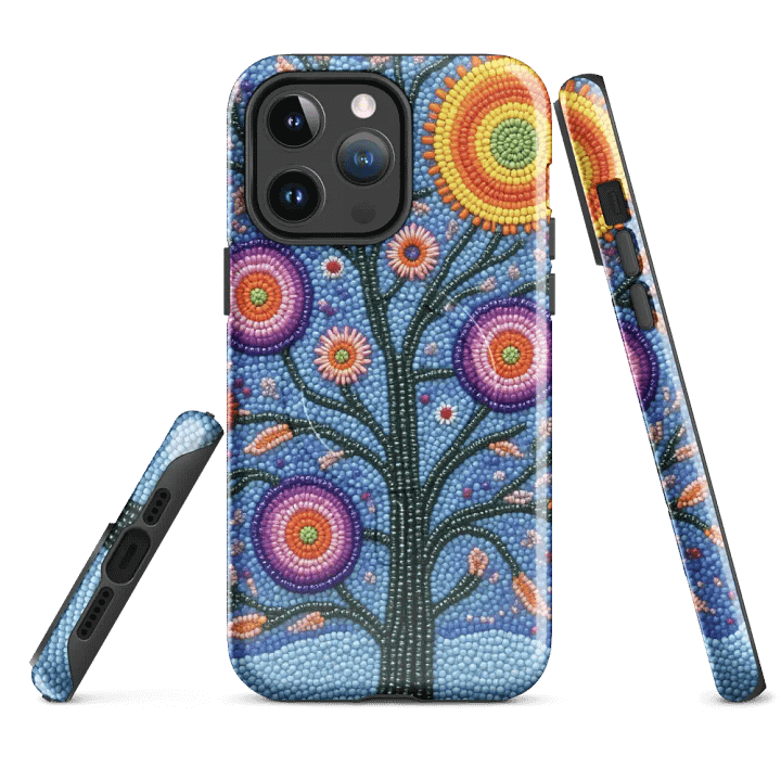 Vibrant Tree of Life iPhone® Tough Case product image (4)