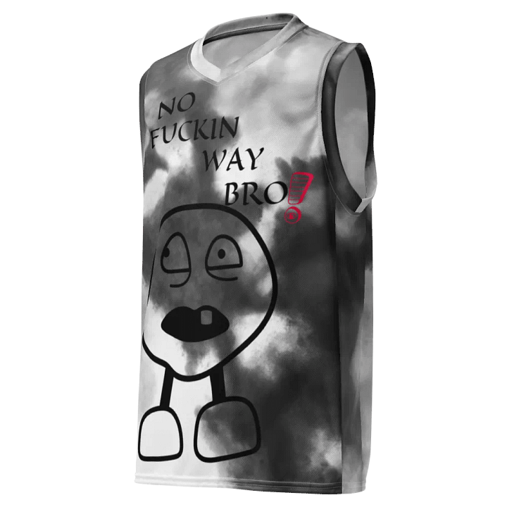 Shocked Expression All-Over Print Basketball Jersey product image (1)