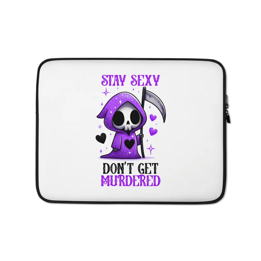 Stay Sexy Laptop Sleeve (Purple) product image (1)