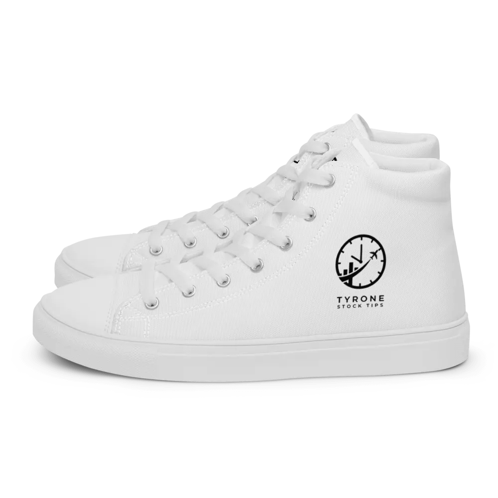 White Classic Canvas High Tops product image (1)