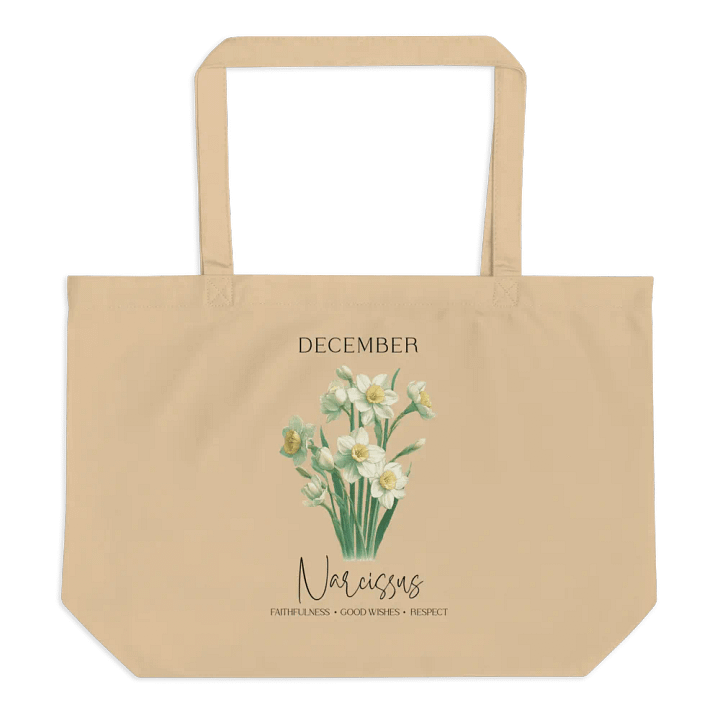 December Narcissus Tote product image (1)