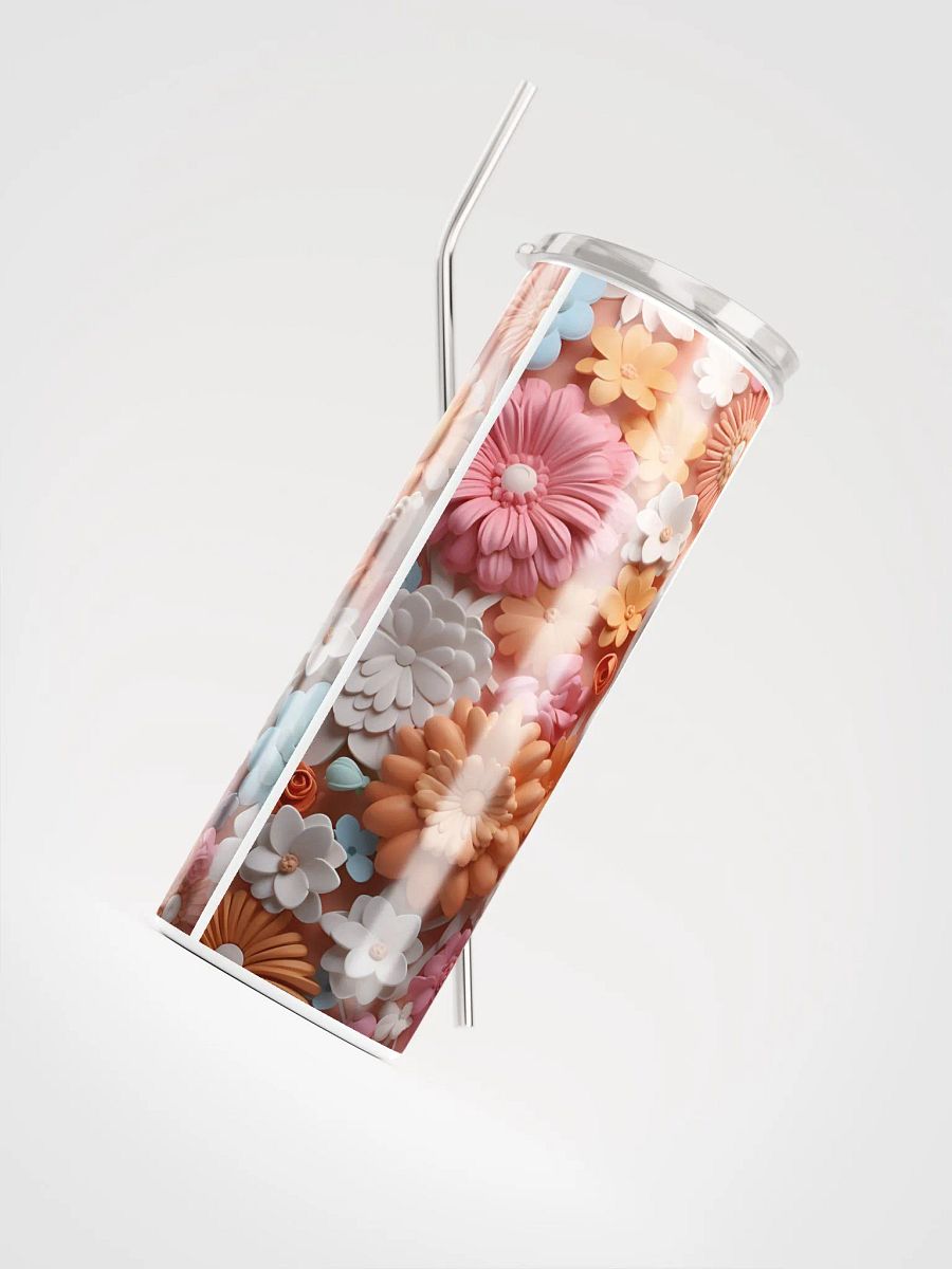 Floral Skull Tumbler product image (4)