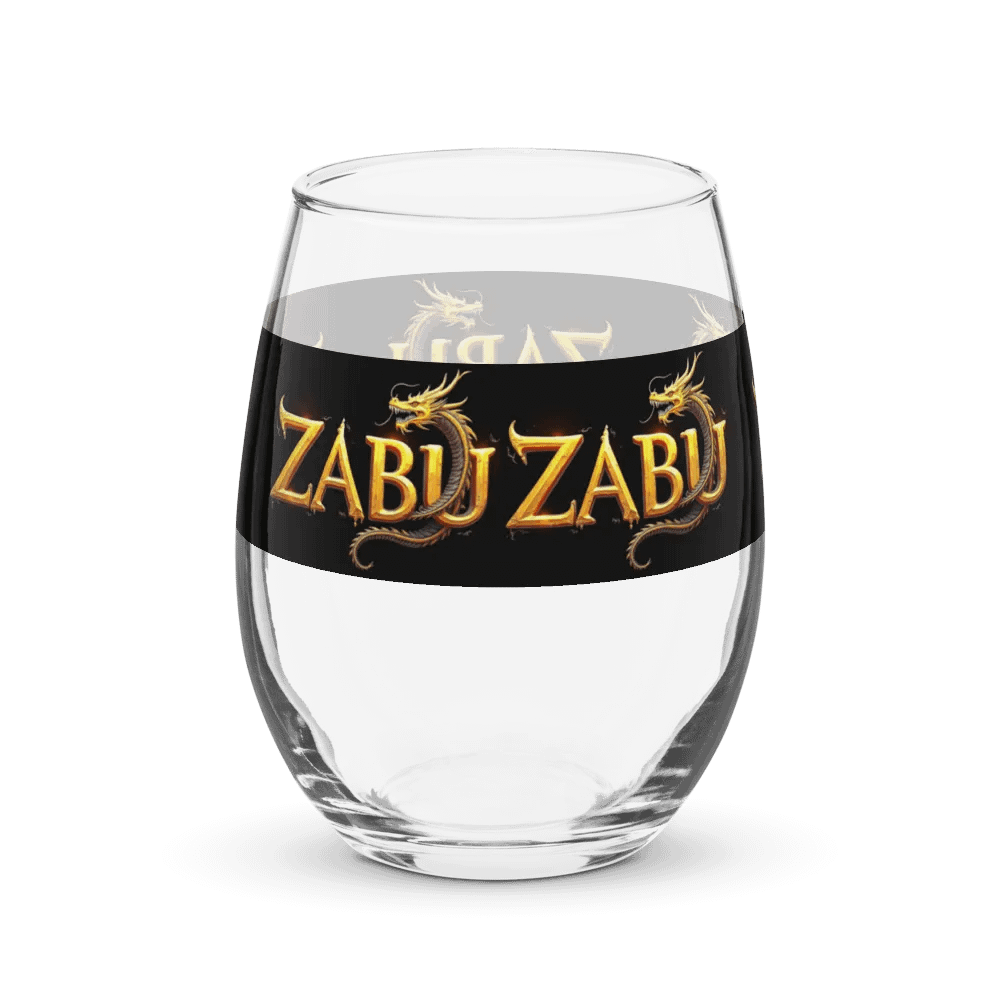 Golden Dragon ZABU Stemless Wine Glass product image (2)