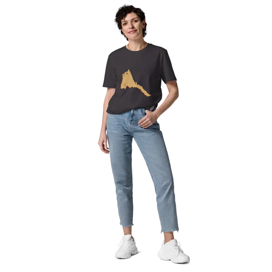 Vintage Eritrea Map Organic Tee product image (145)