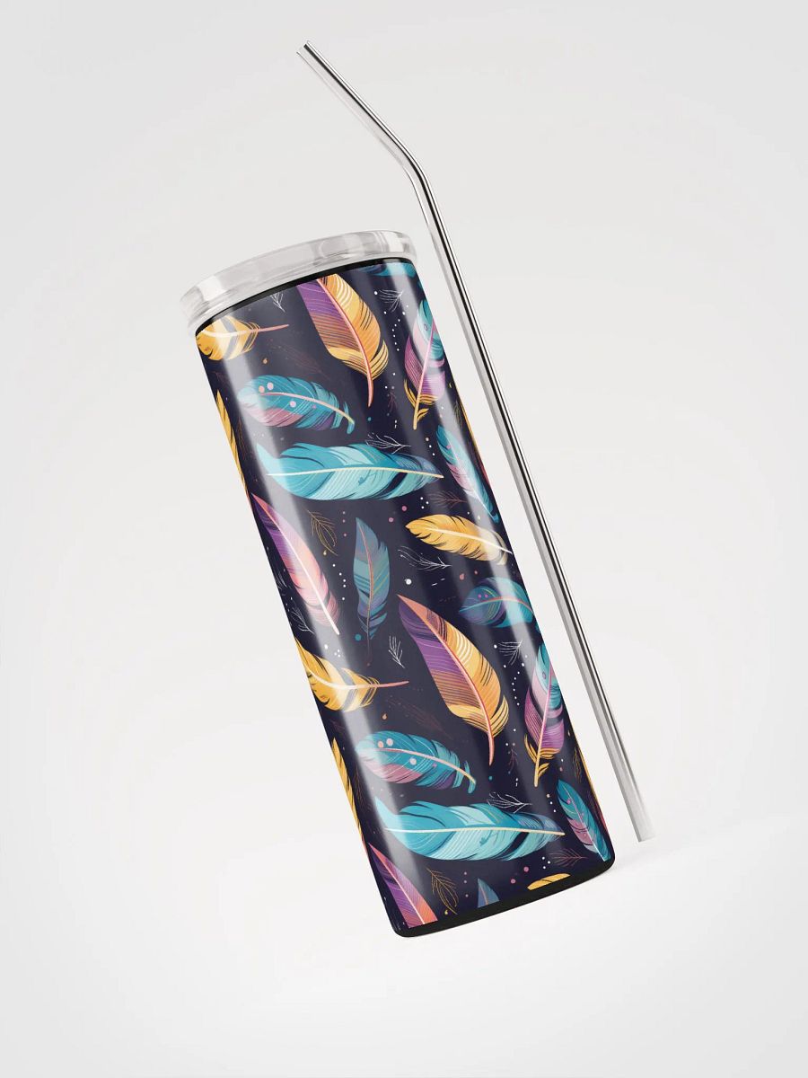 Feathered Harmony Stainless Steel Tumbler product image (6)