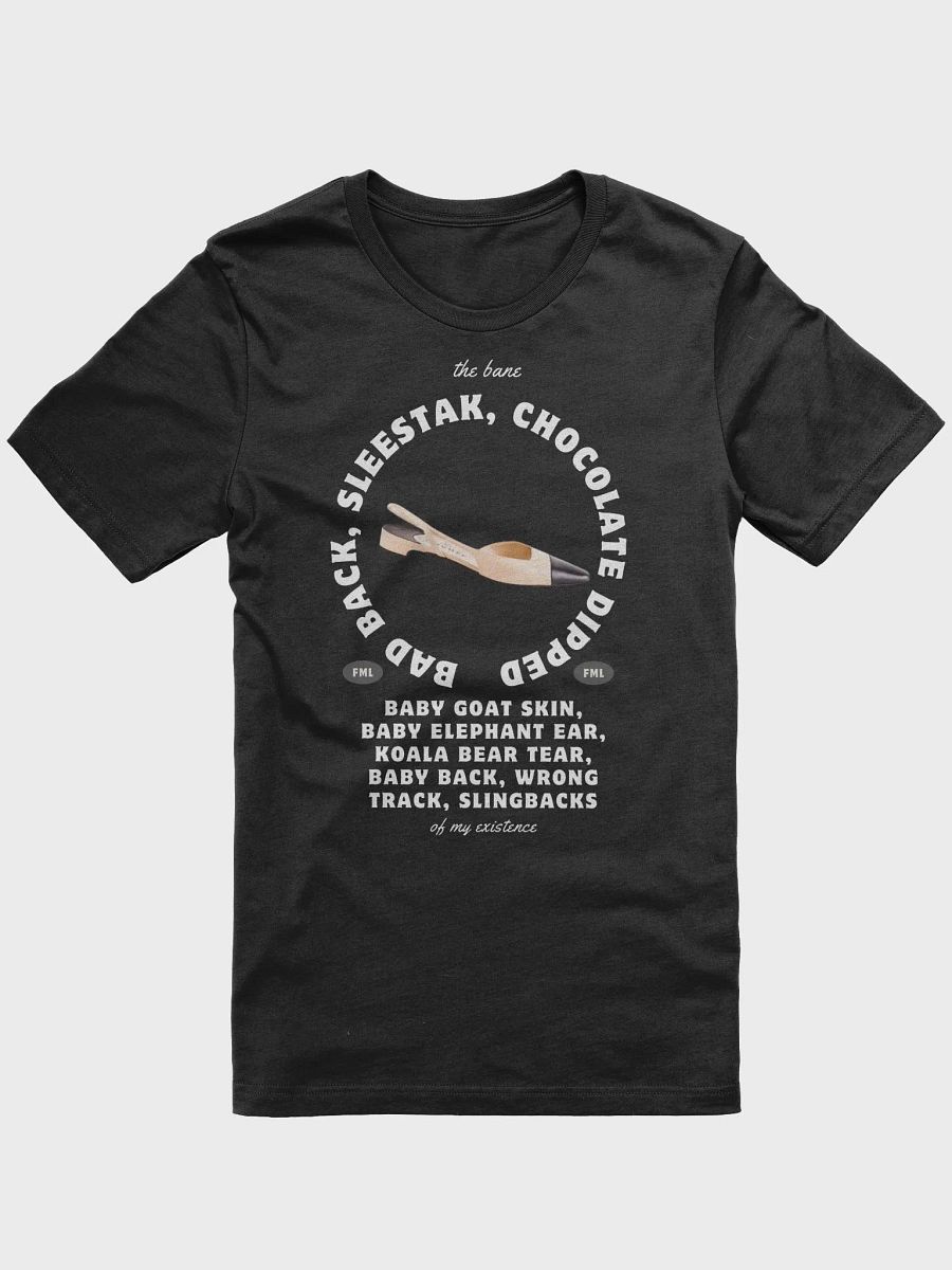 Bad Back Slingbacks T-Shirt Front Logo product image (1)