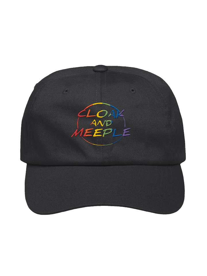 Embroidered rainbow log hat product image (1)