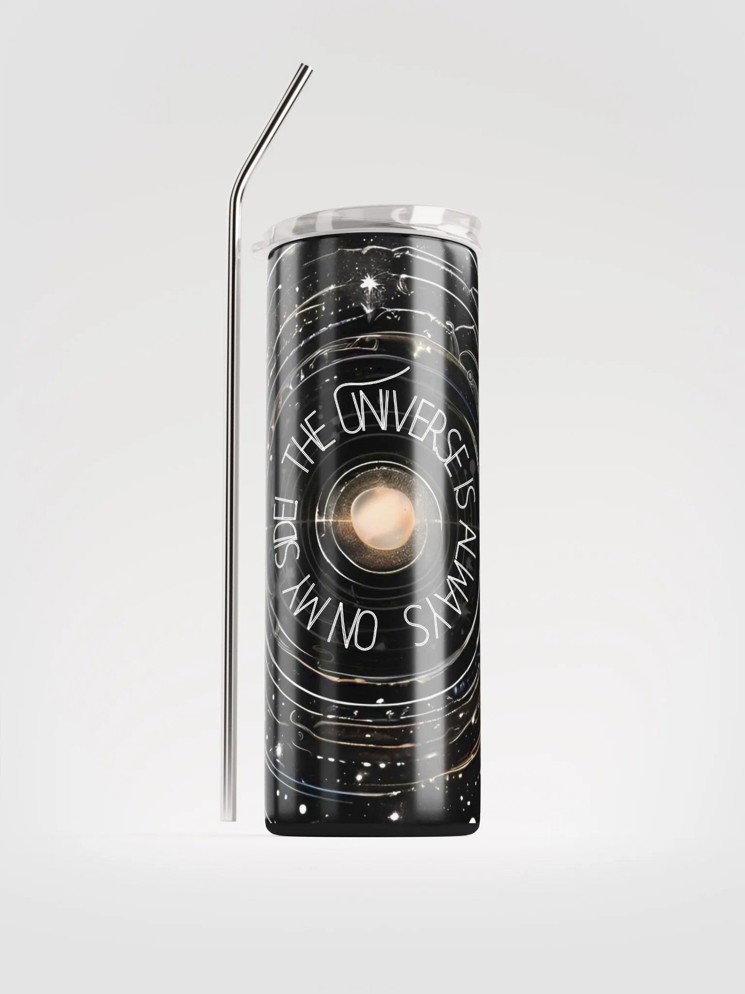 Cosmic Symmetry Stainless Steel Tumbler product image (1)