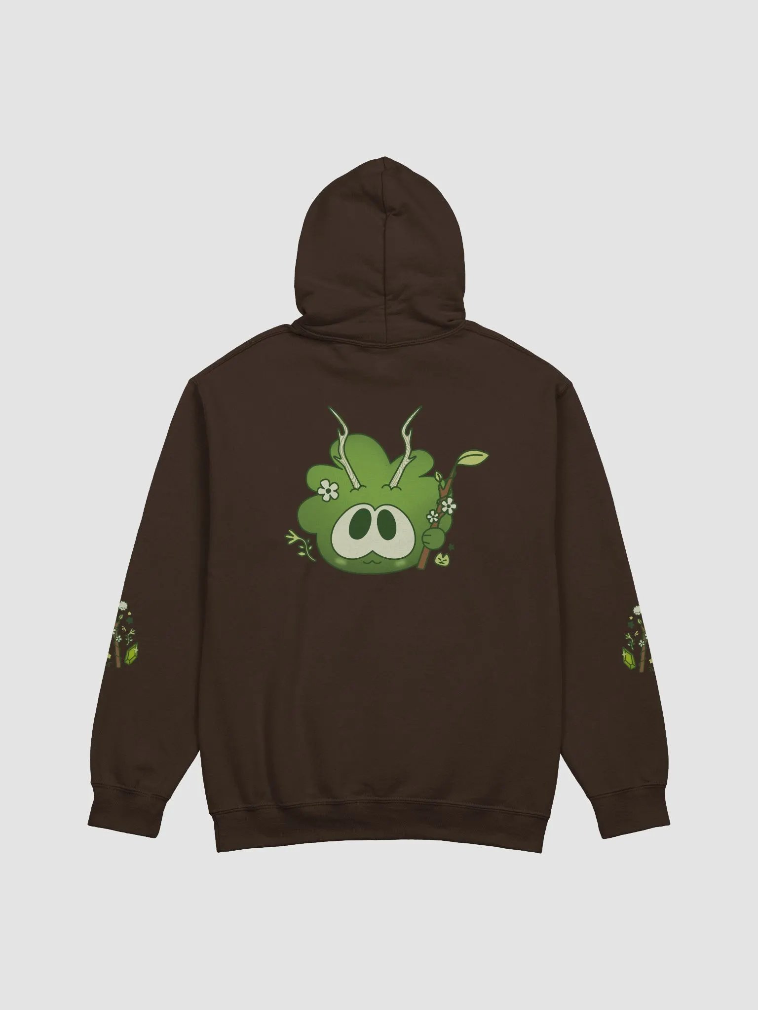 forest dweller hoodie (light text) product image (4)