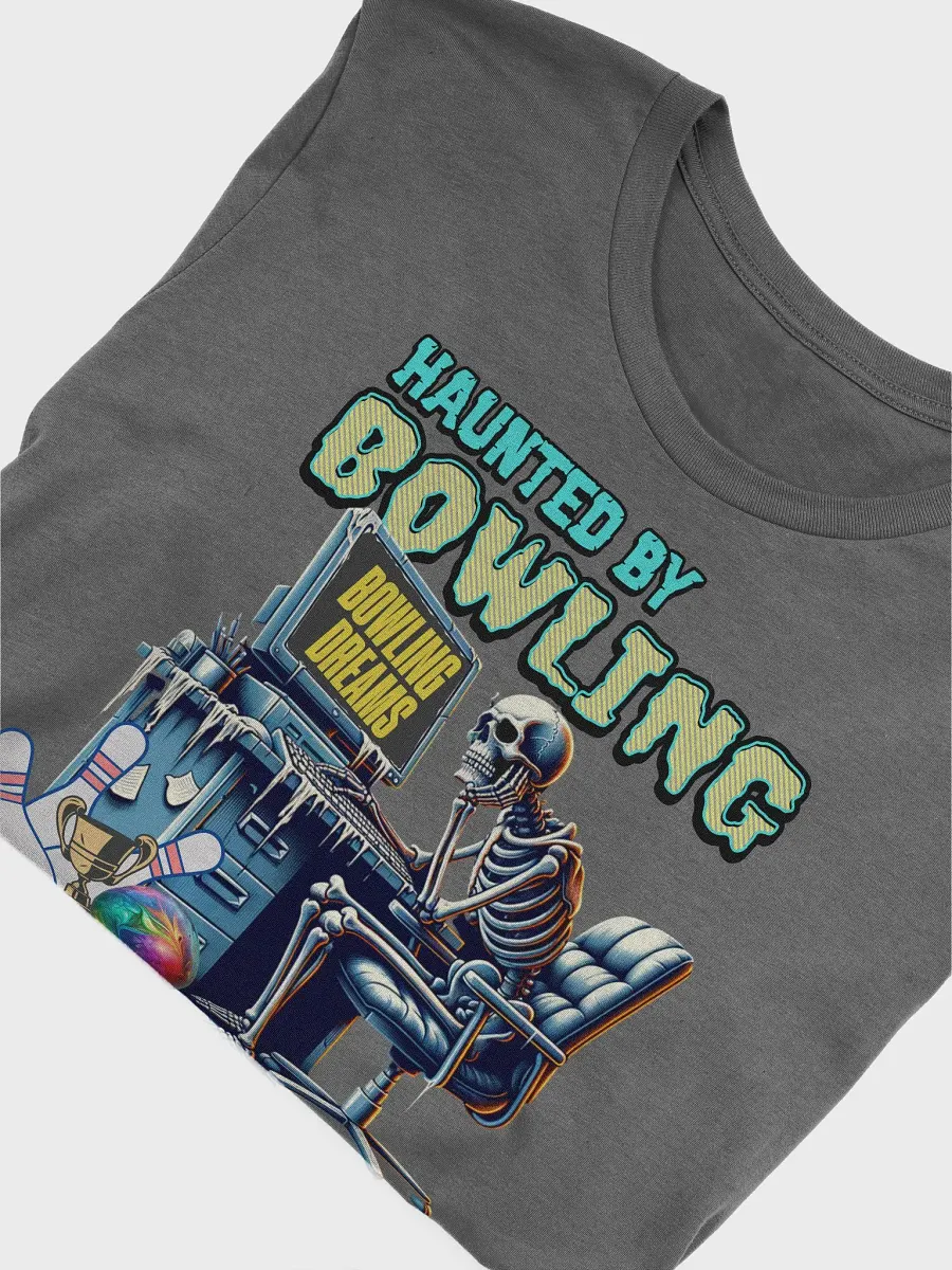 Haunted By Bowling Desires Skeleton T-Shirt product image (3)