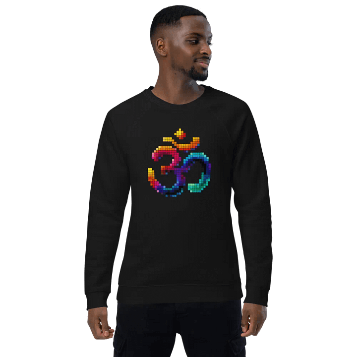 Om Pixel Vibes Sweatshirt product image (1)