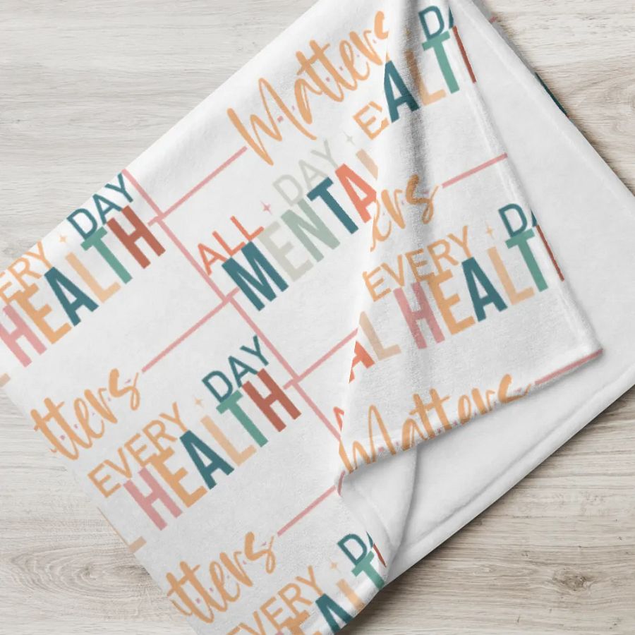 Mental Health Matters Blanket product image (7)