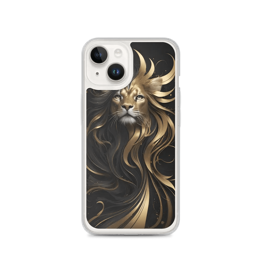MagSafe® Clear Case for iPhone® – The golden Lion product image (4)