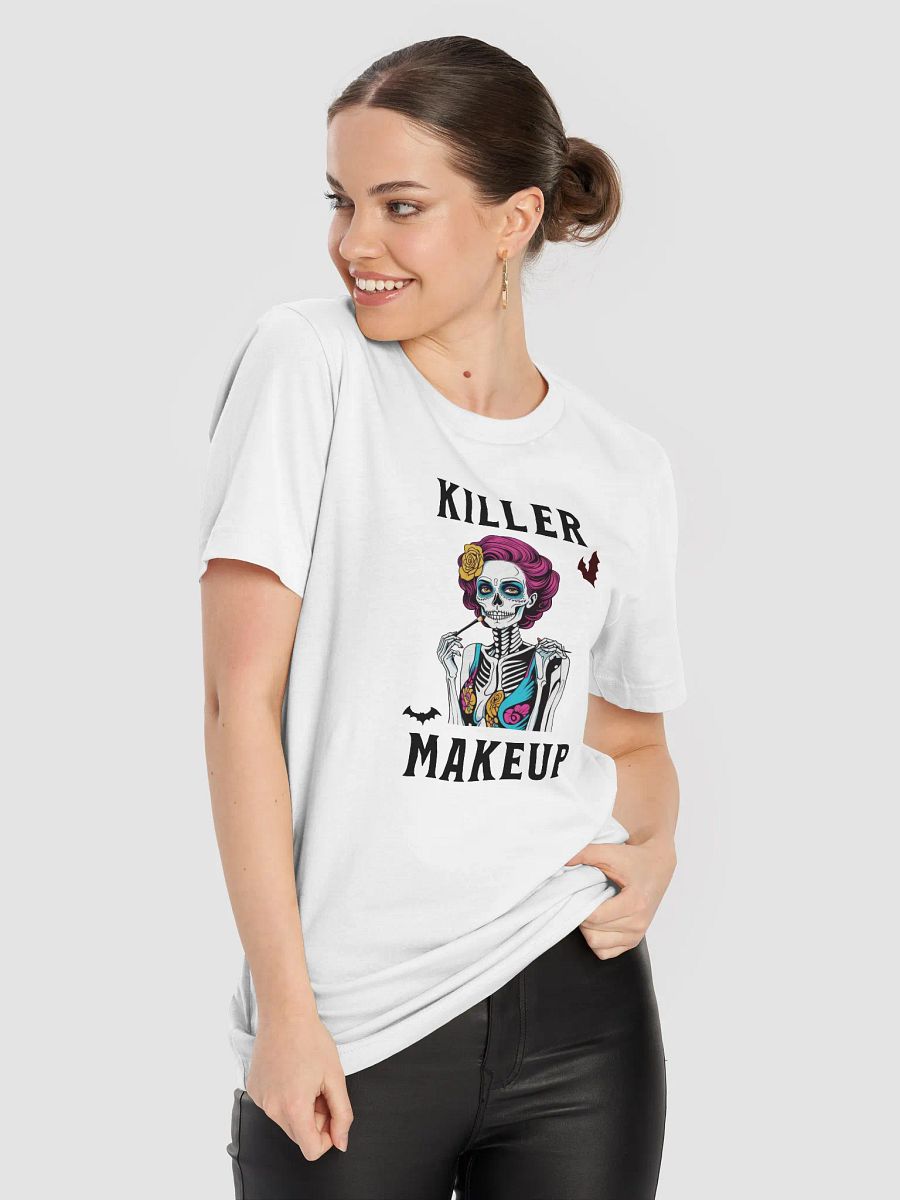 Vibrant Skeleton Floral T-Shirt product image (8)