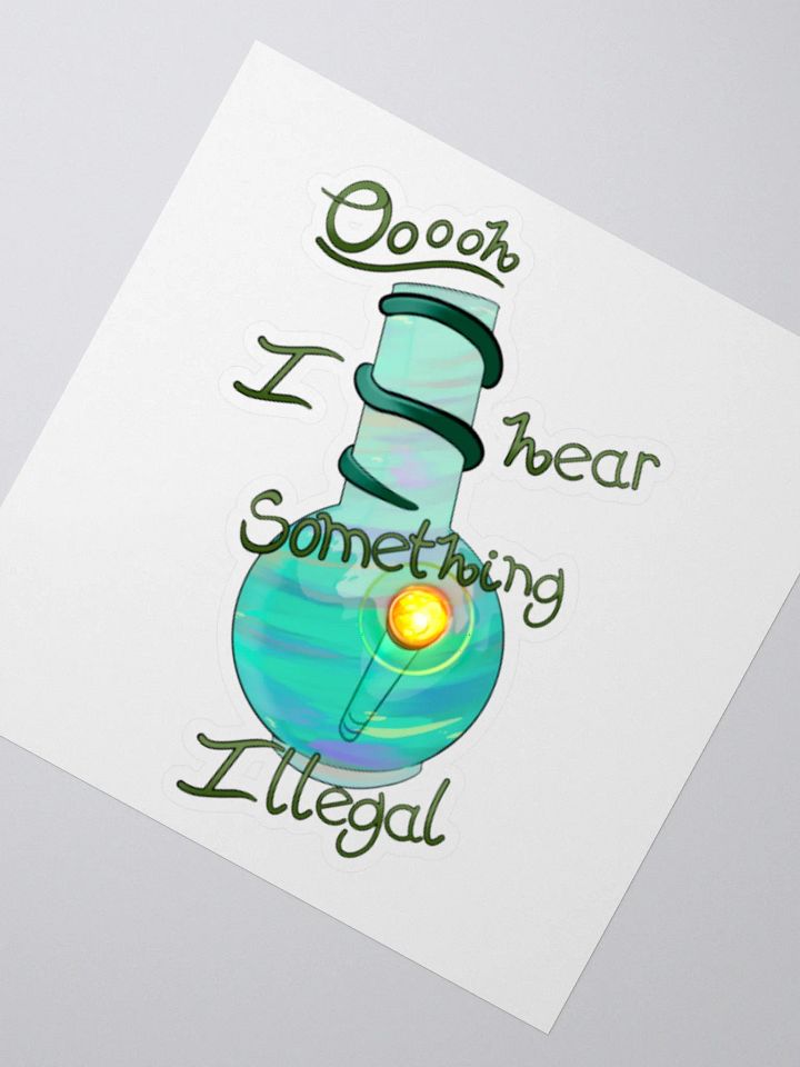 Something Illegal 4/20 Sticker product image (4)