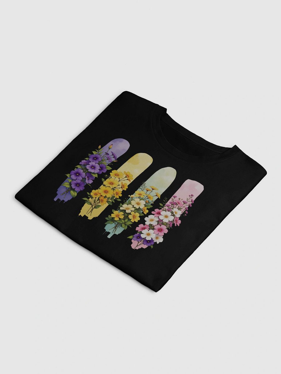 February Vintage Birth Flowers Crop Top product image (6)