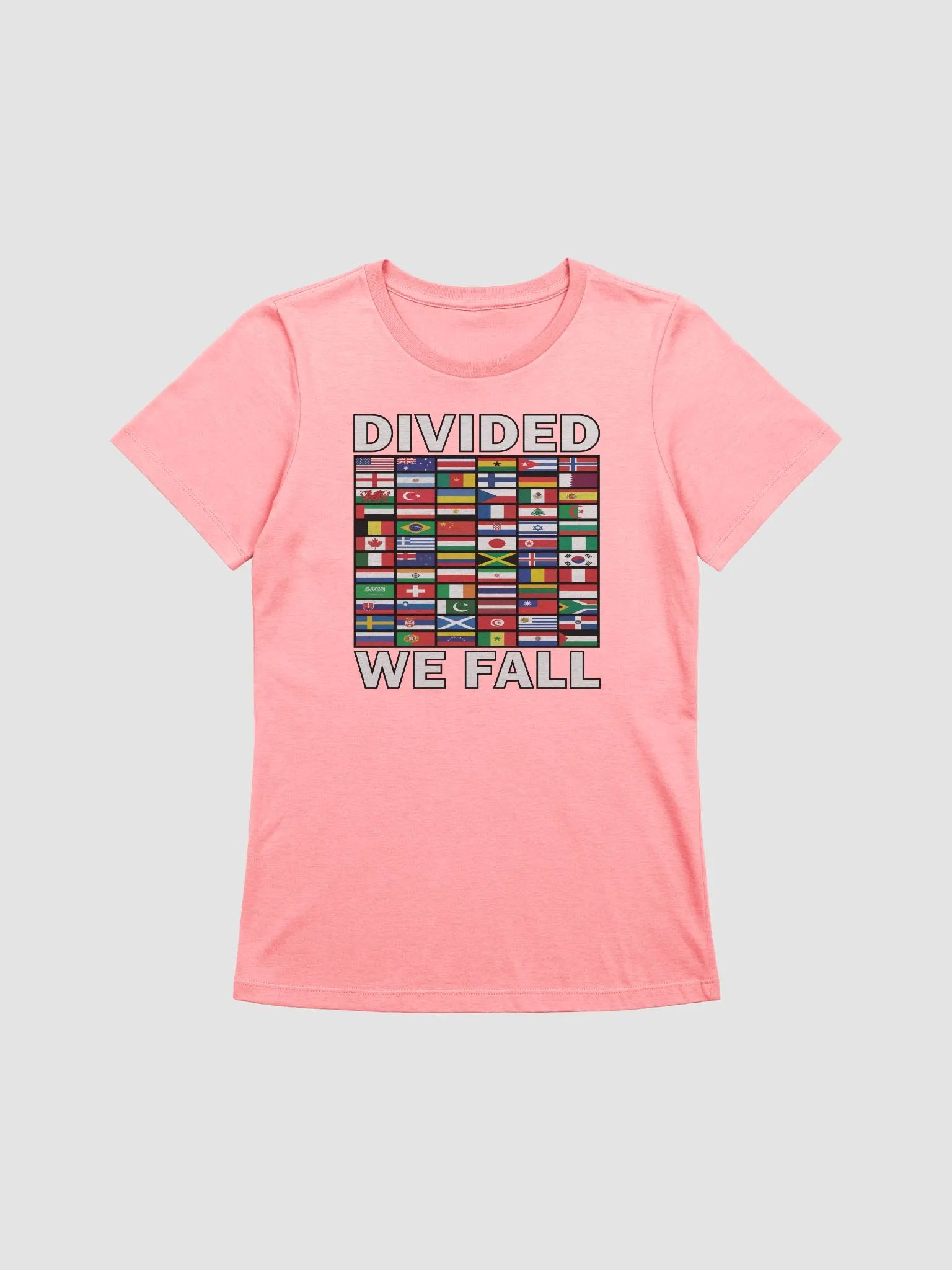 Divided We Fall - Nations - Bella+Canvas Women's Supersoft Relaxed-fit T-Shirt product image (2)