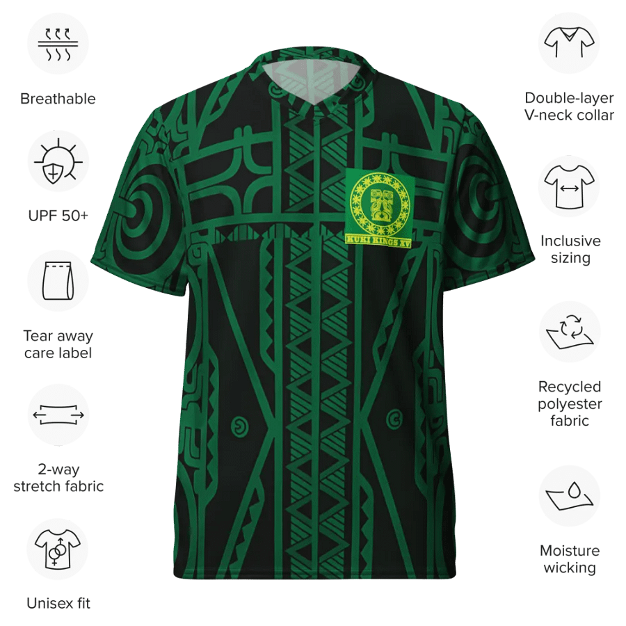 Symmetry TATAU ARANUI Unisex Sports Jersey product image (9)