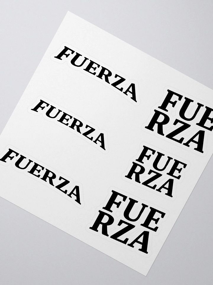FUERZA Stickers product image (2)