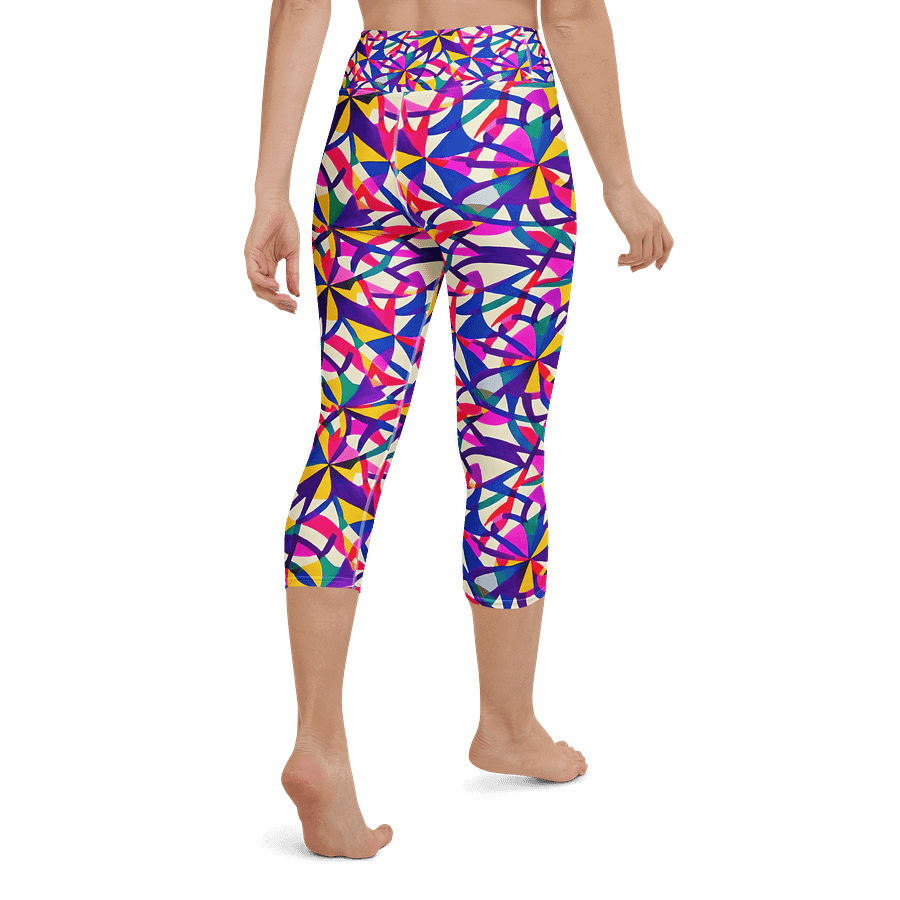Ranbow Shapes Capri Leggings product image (3)