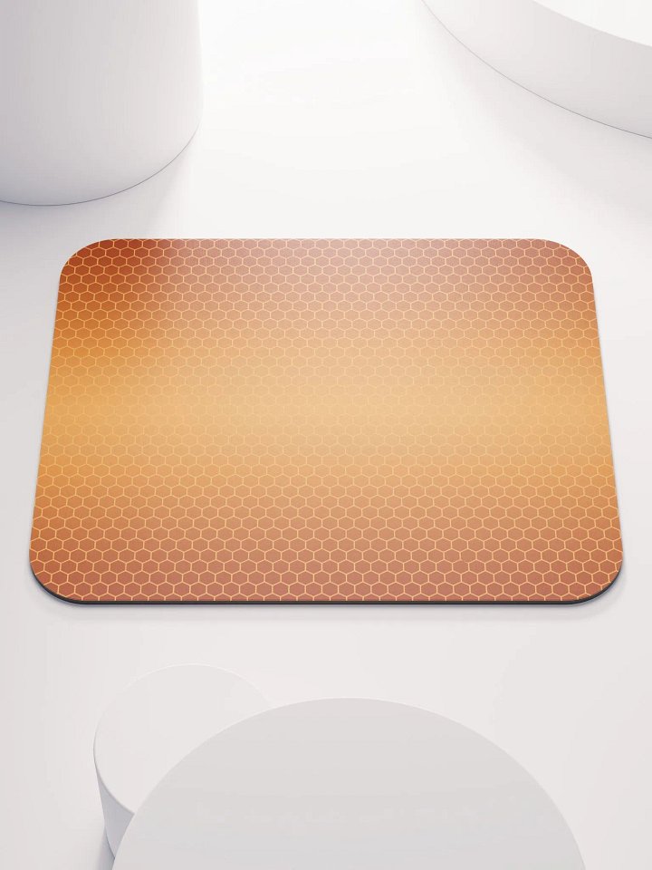 Warm Honeycomb Mouse Pad product image (1)