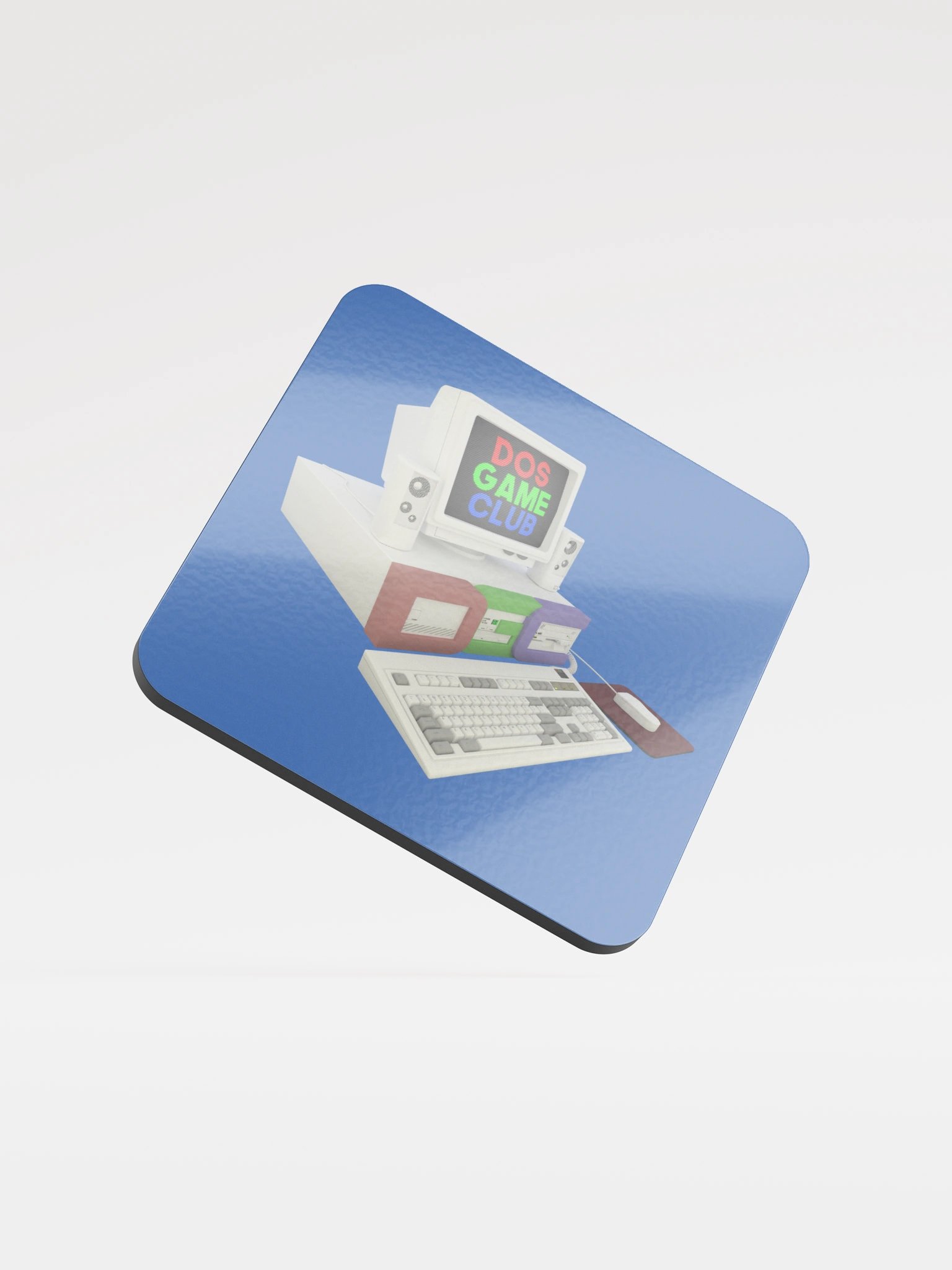 DGC Blue Cork Coaster product image (1)