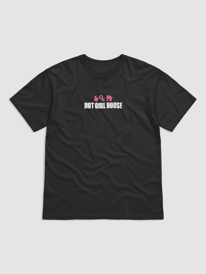 Hot Girl House Tee with Icons and Slogan product image (1)