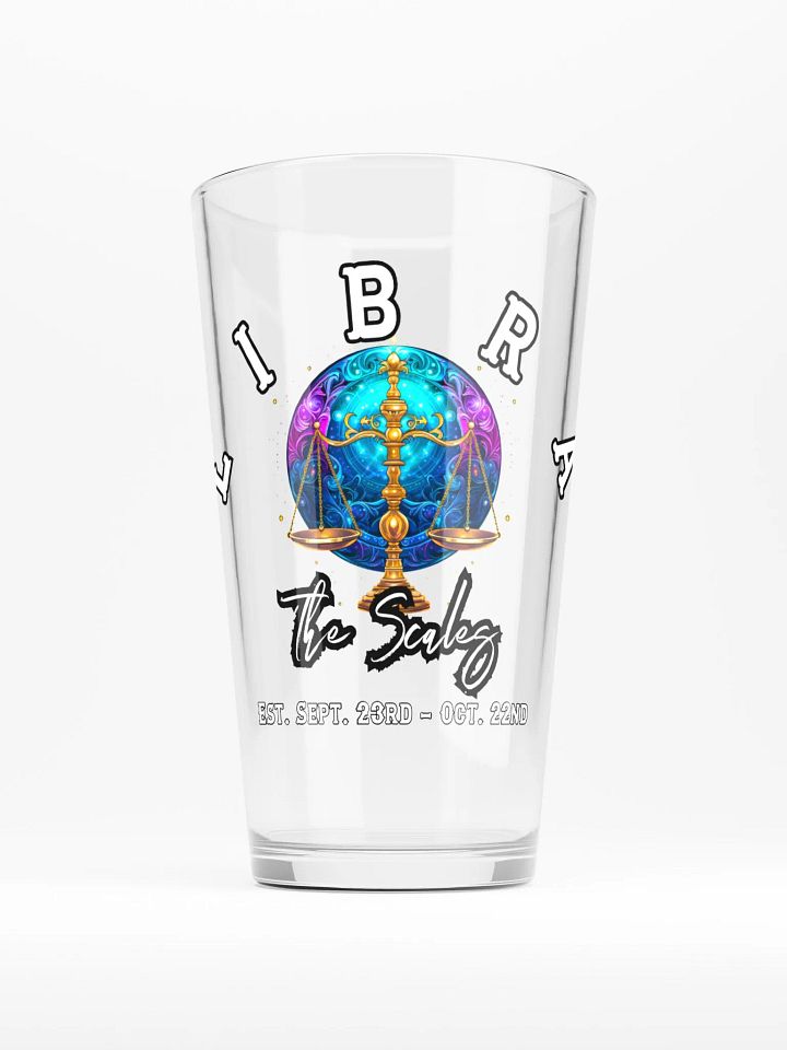 Libra - Zodiac Shaker Pint Glass product image (1)