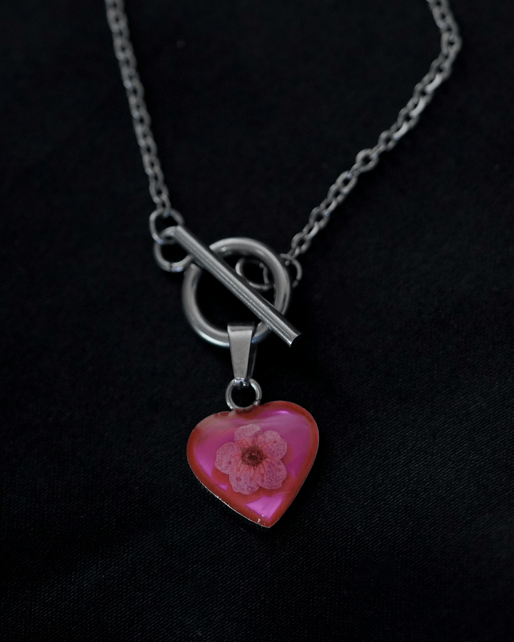 Pink Heart Necklace product image (1)