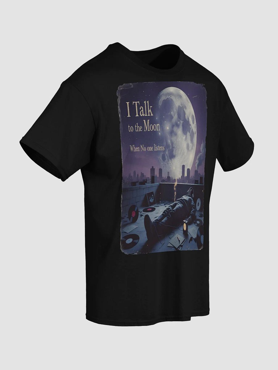 Whispers to the Moon – Rooftop Dreamscape Under Full Moonlight product image (4)