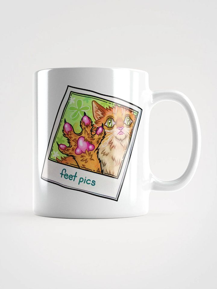 Cat Feet Pics White Mug product image (2)