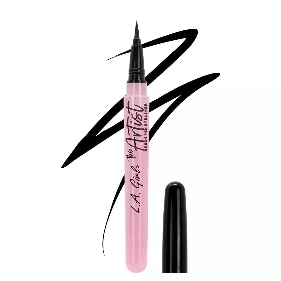 L.A. Girl - The Artist Brush Pen Eyeliner Inky Black product image (1)