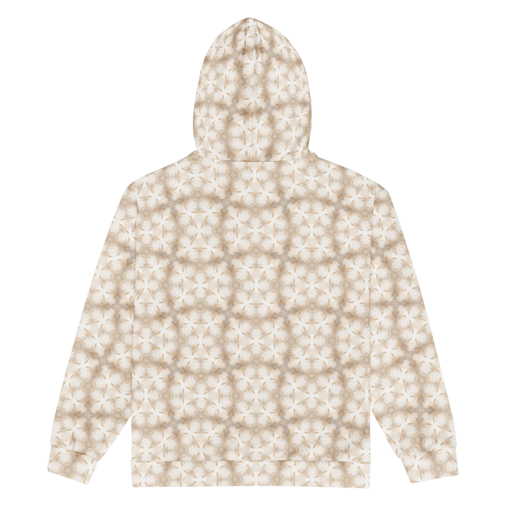 Symmetric Pattern Recycled Zip Hoodie product image (2)