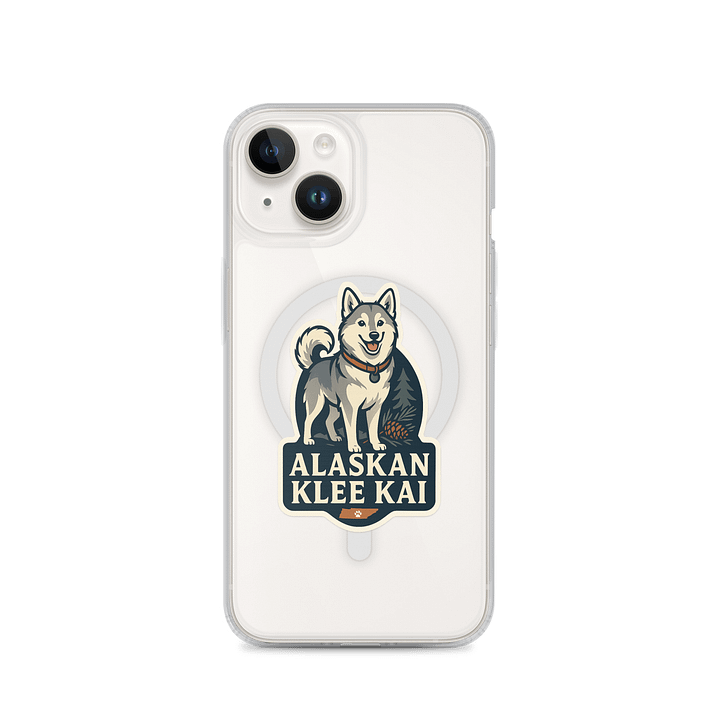 Cordell Clear: The Klee Kai Companion Case (MagSafe) product image (1)