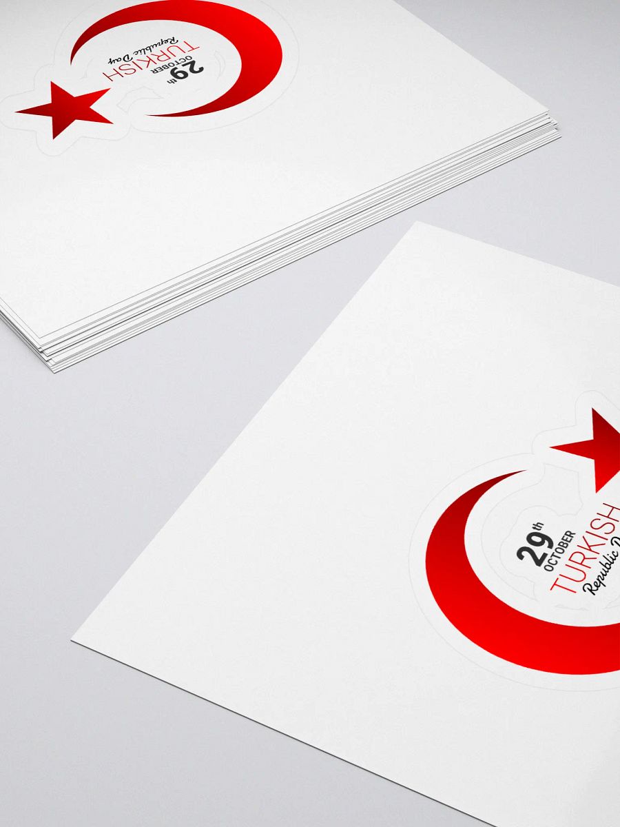 Celebrating 29th October Sticker product image (4)