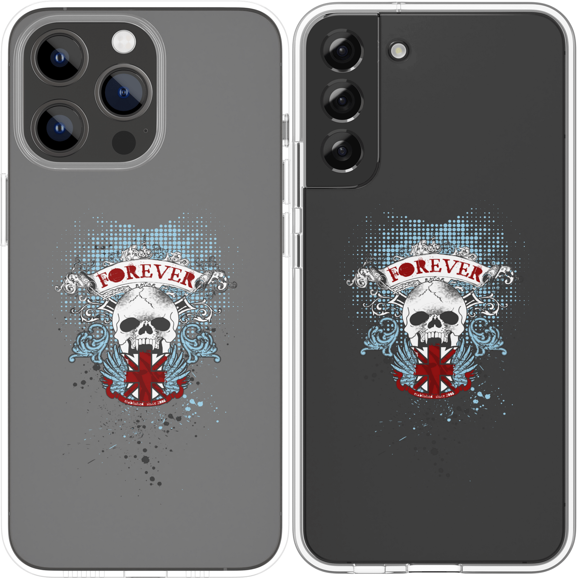 Halloween svg, England flag, skeleton svg, skull svg, forever svg, etablished since 2008 svg, T-shirt svg, Custom Design, cut files cricut product image (8)