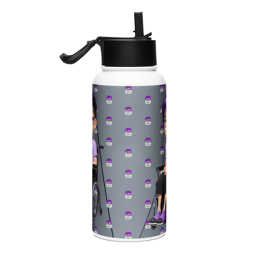 Enigma Stainless Steel Water Bottle with a Straw Lid product image (4)
