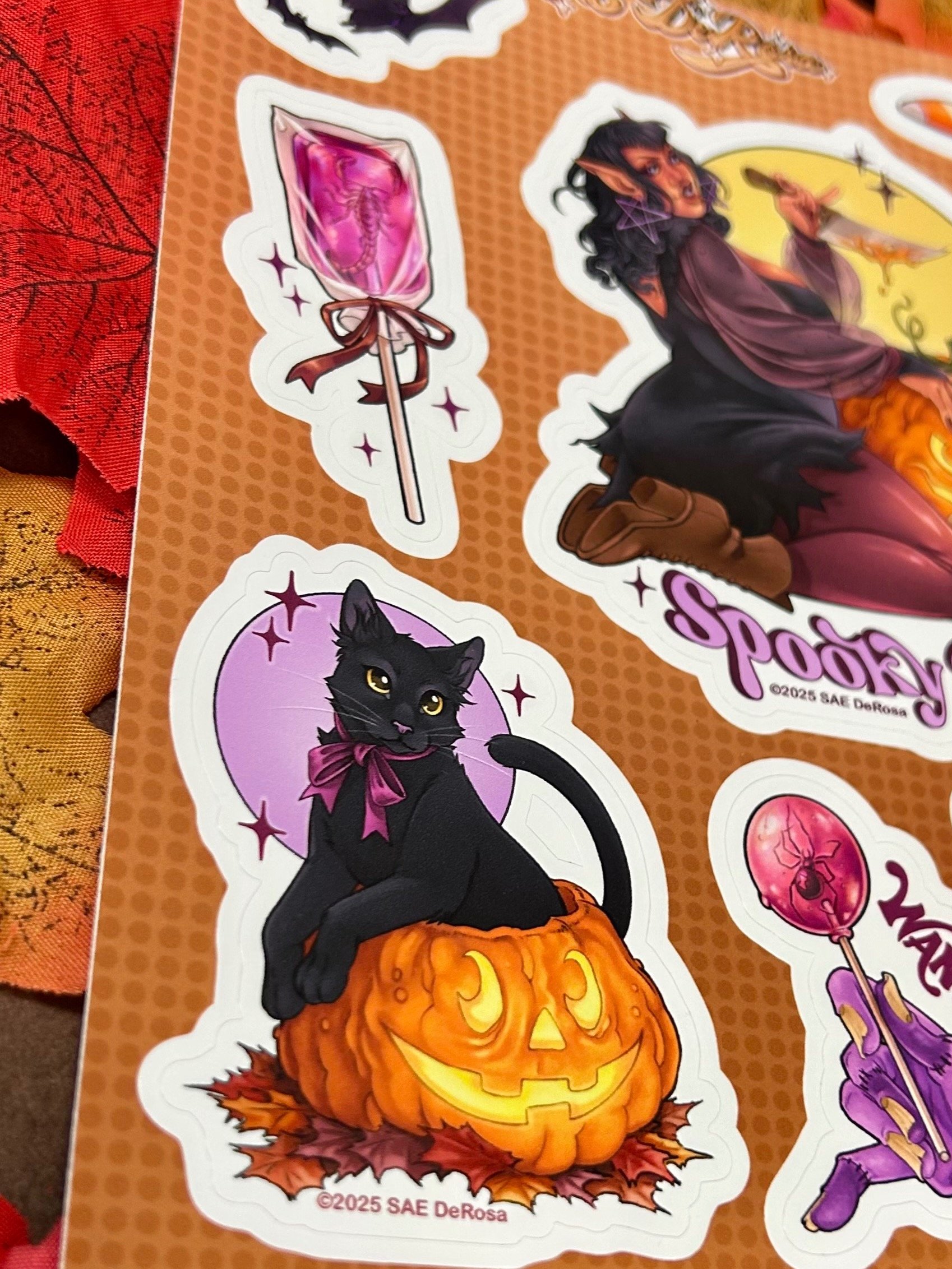 Halloween Spooky sticker set product image (5)