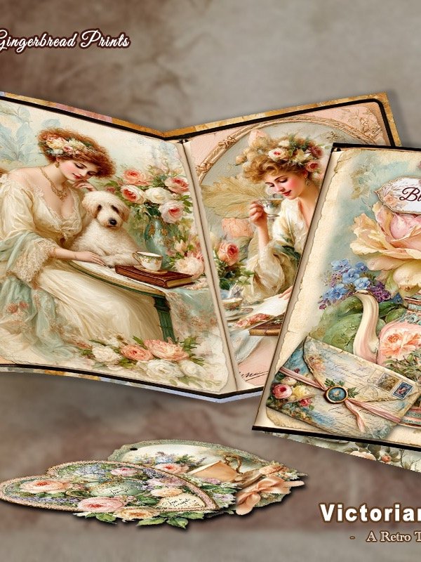 Victorian Teatime Journal Digital Download product image (3)